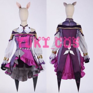 ウマ娘 プリティーダービー 紺碧の戴冠式 ヴィルシーナ コスプレ