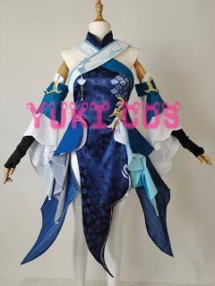 原神 げんしん シャルロット コスプレ衣装