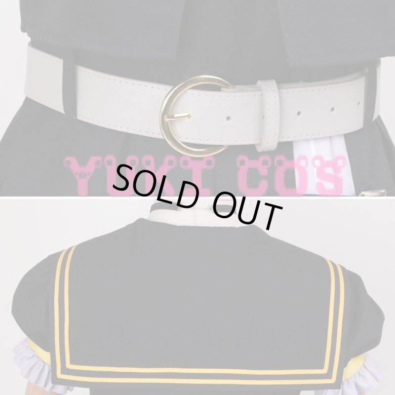 画像5: Vtuber ホロライブ 星街すいせい セーラー服 コスプレ衣装 送料無料  (5)