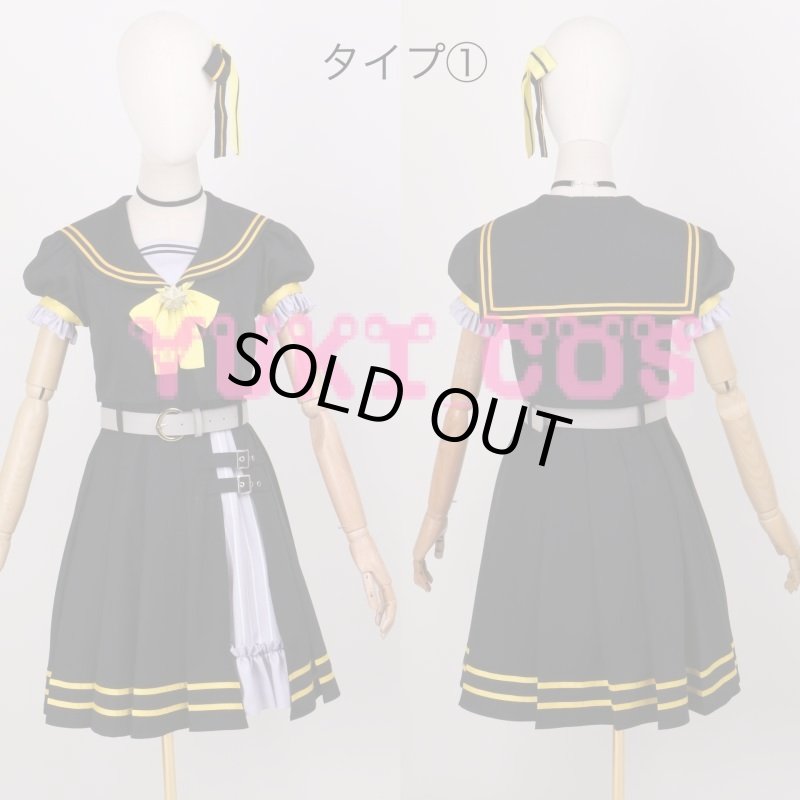 画像3: Vtuber ホロライブ 星街すいせい セーラー服 コスプレ衣装 送料無料  (3)