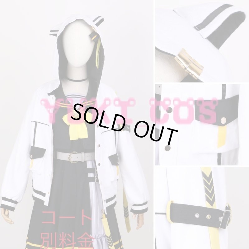画像14: Vtuber ホロライブ 星街すいせい セーラー服 コスプレ衣装 送料無料  (14)