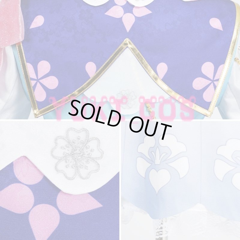 画像7: 原神 花時に訪れた手紙 神里綾華 コスプレ衣装 送料無料 (7)