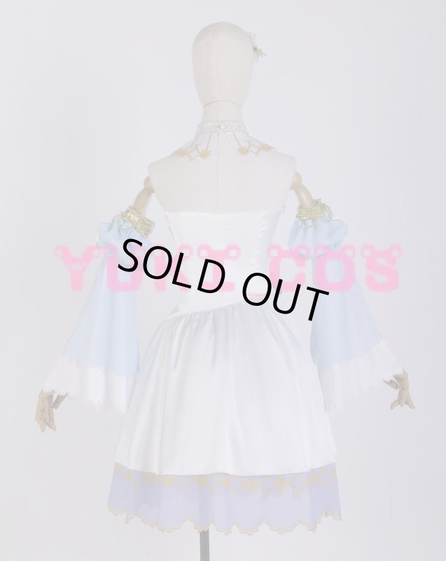 画像4: ラブライブ!スクフェス 氷の幻想世界編 占ってもらう刺激 東條希UR コスプレ衣装 送料無料 (4)
