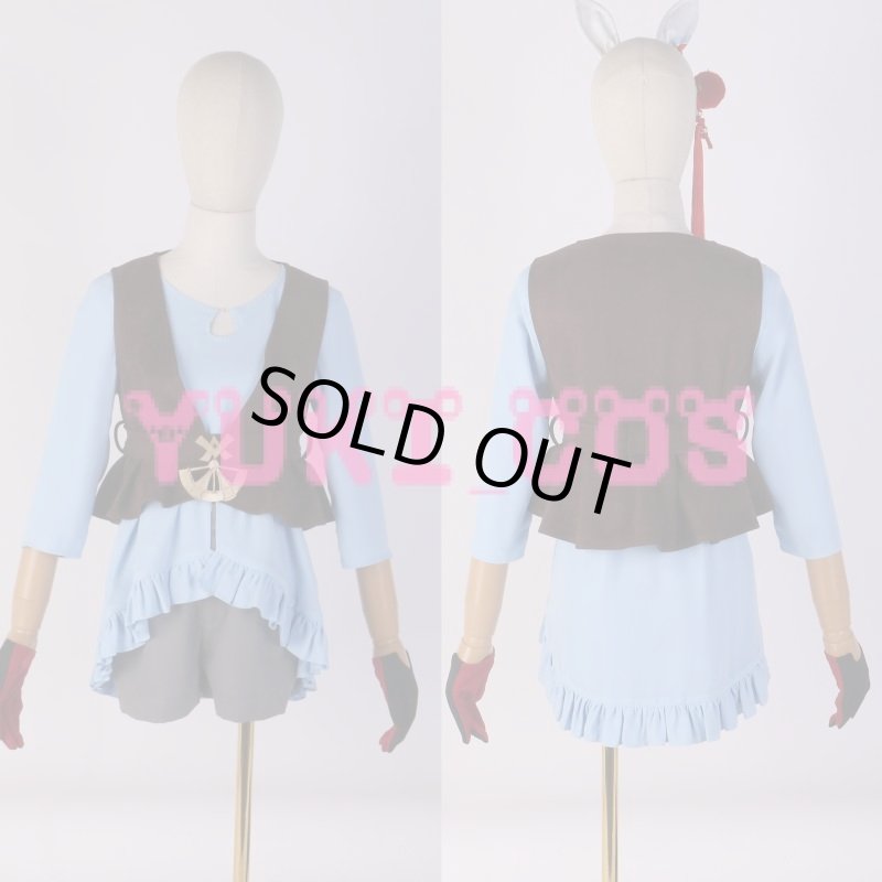 画像12: ウマ娘 プリティーダービー カツラギエース 勝負服 コスプレ衣装 送料無料 (12)