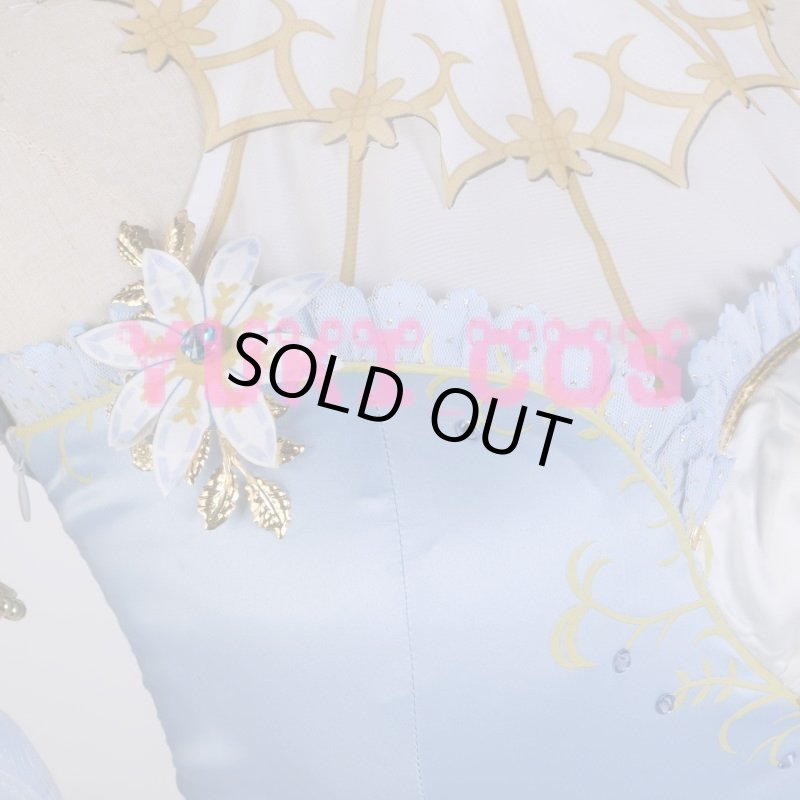 画像6: ラブライブ!スクフェス 氷の幻想世界編 あつあつパンダまん 園田海未UR コスプレ衣装 送料無料 (6)