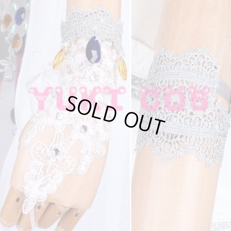 画像13: ウマ娘 プリティーダービー エアグルーヴ 花嫁 コスプレ衣装 送料無料 (13)