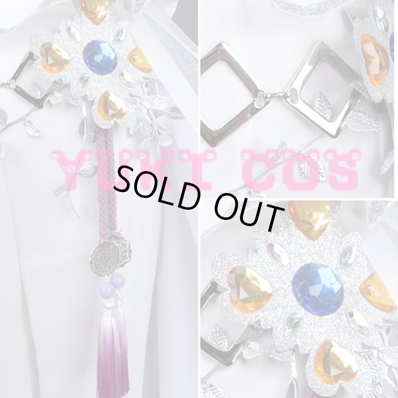 画像10: ウマ娘 プリティーダービー エアグルーヴ 花嫁 コスプレ衣装 送料無料 (10)