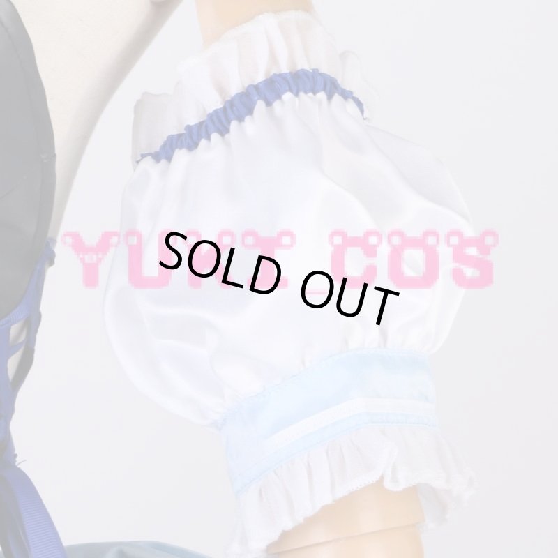 画像12: Vtuber ホロライブ 兎田ぺこら うさだ ぺこら フリフリバニードレス  コスプレ衣装 送料無料 (12)