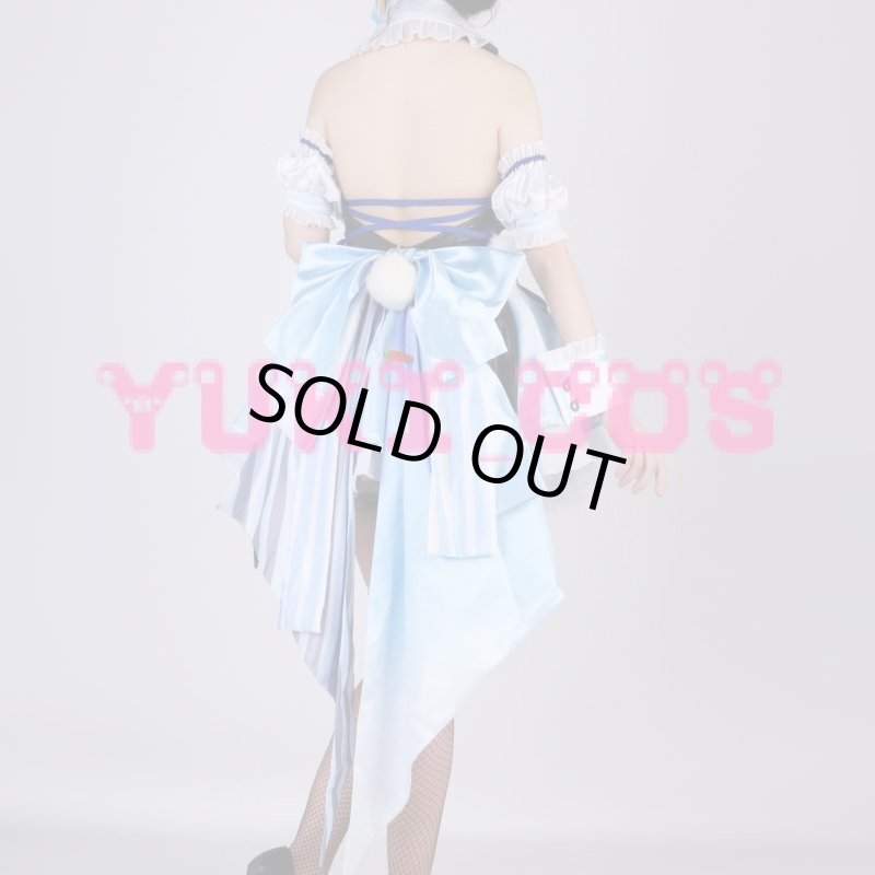 画像20: Vtuber ホロライブ 兎田ぺこら うさだ ぺこら フリフリバニードレス  コスプレ衣装 送料無料 (20)