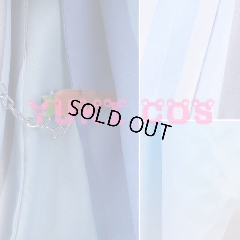 画像10: Vtuber ホロライブ 兎田ぺこら うさだ ぺこら フリフリバニードレス  コスプレ衣装 送料無料 (10)