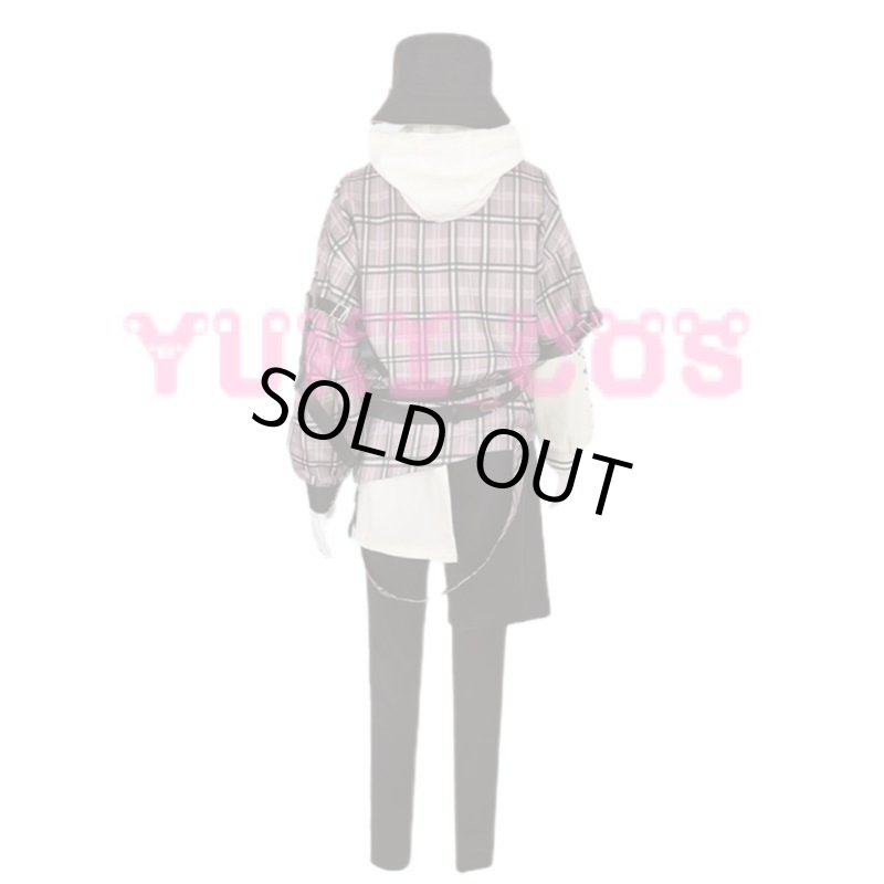 画像4: プロジェクトセカイ　プロセカ　dizzy trap 天馬司　神代類　ライブ衣装　チェック柄衣装　コスプレ衣装　送料無料 (4)