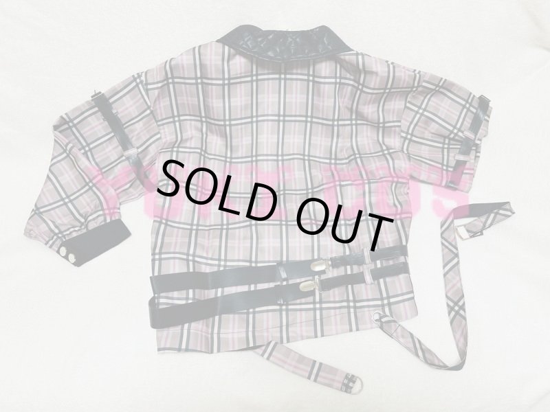 画像11: プロジェクトセカイ　プロセカ　dizzy trap 天馬司　神代類　ライブ衣装　チェック柄衣装　コスプレ衣装　送料無料 (11)