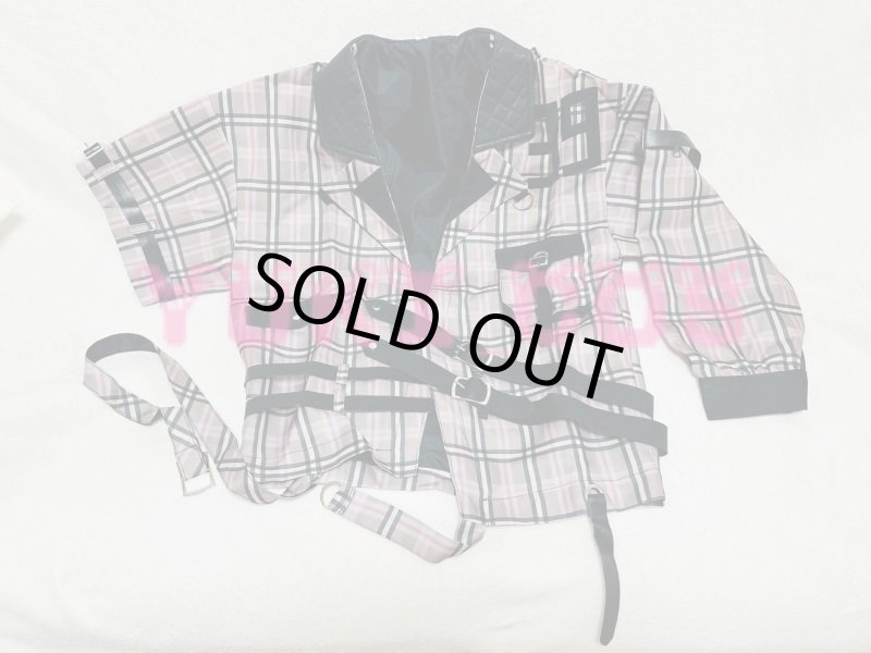 画像6: プロジェクトセカイ　プロセカ　dizzy trap 天馬司　神代類　ライブ衣装　チェック柄衣装　コスプレ衣装　送料無料 (6)
