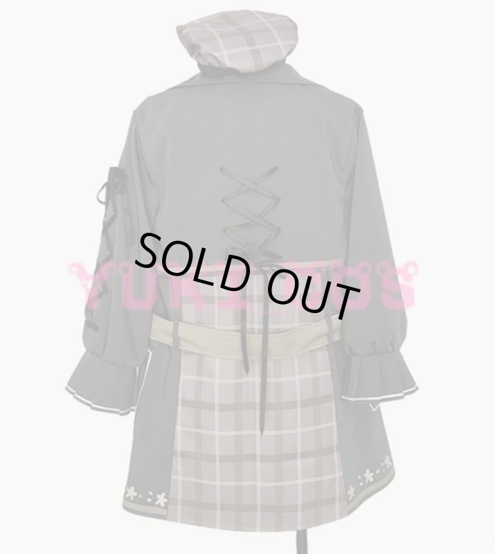 画像4: プロジェクトセカイ プロセカ ガーリーチェックガール チェック柄衣装 オリジナル  コスプレ衣装 送料無料 (4)