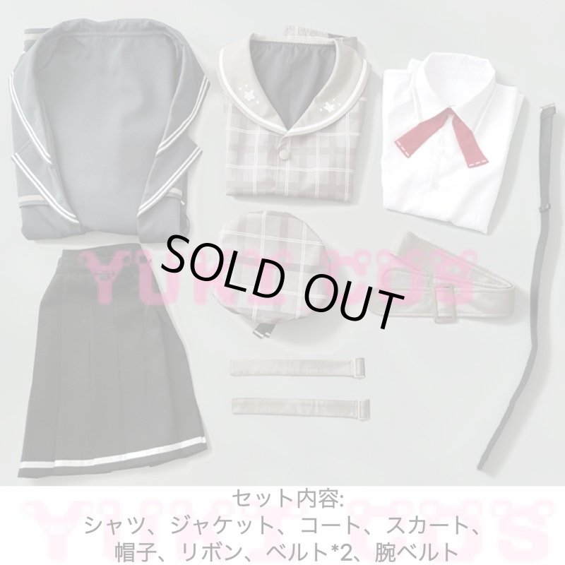 画像2: プロジェクトセカイ プロセカ ガーリーチェックガール チェック柄衣装 オリジナル  コスプレ衣装 送料無料 (2)