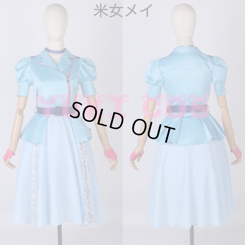 画像15: ラブライブ! スーパースター!! コラボ 平安名すみれ 桜小路きな子 米女メイ コスプレ衣装 送料無料 (15)