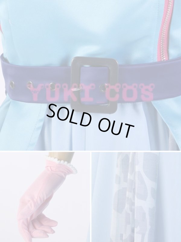 画像13: ラブライブ! スーパースター!! コラボ 平安名すみれ 桜小路きな子 米女メイ コスプレ衣装 送料無料 (13)