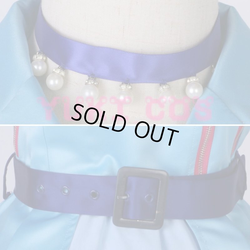 画像17: ラブライブ! スーパースター!! コラボ 平安名すみれ 桜小路きな子 米女メイ コスプレ衣装 送料無料 (17)