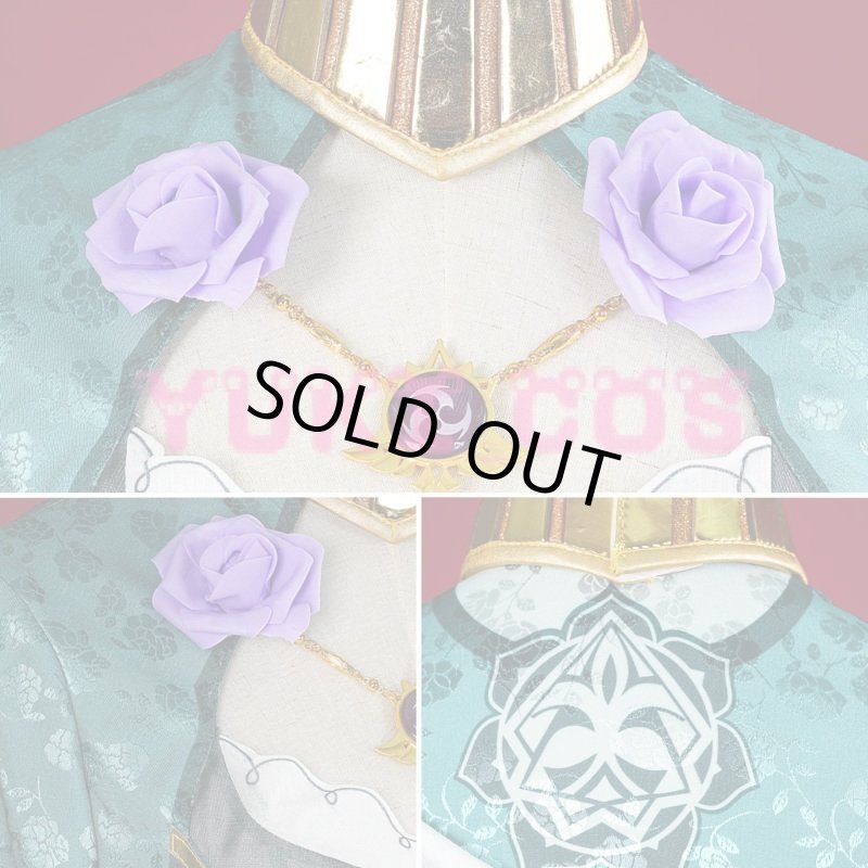 画像4: 原神 げんしん リサ 葉に隠れし芳名 コスプレ衣装 送料無料 (4)