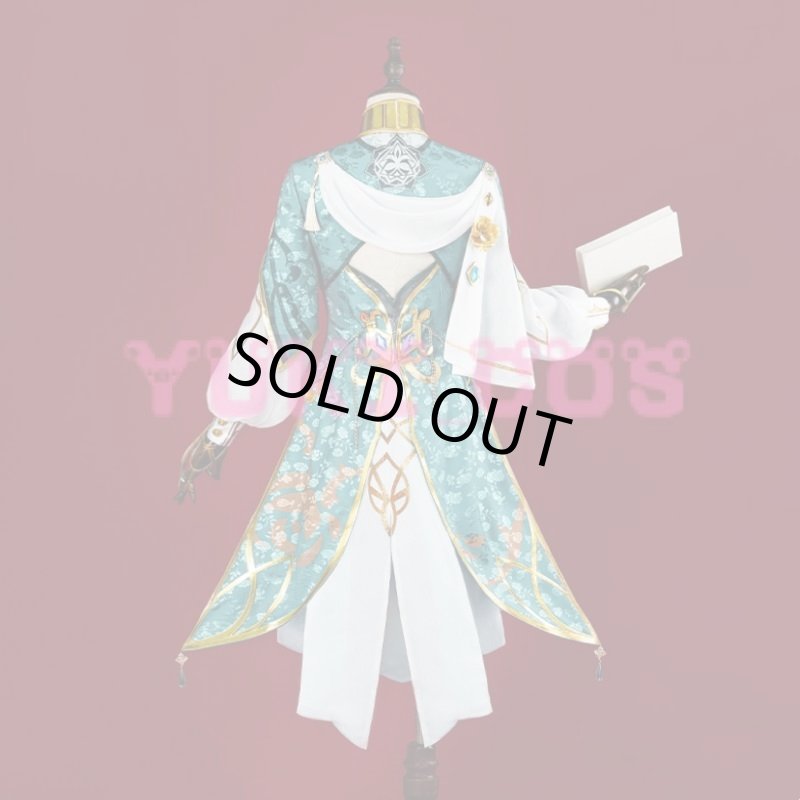 画像3: 原神 げんしん リサ 葉に隠れし芳名 コスプレ衣装 送料無料 (3)