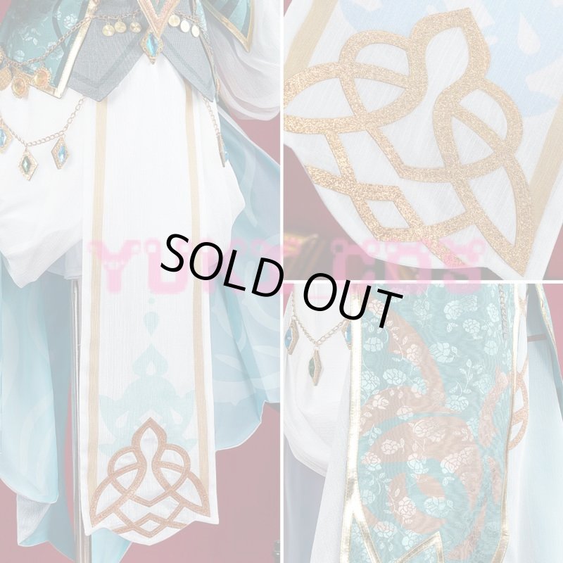 画像9: 原神 げんしん リサ 葉に隠れし芳名 コスプレ衣装 送料無料 (9)