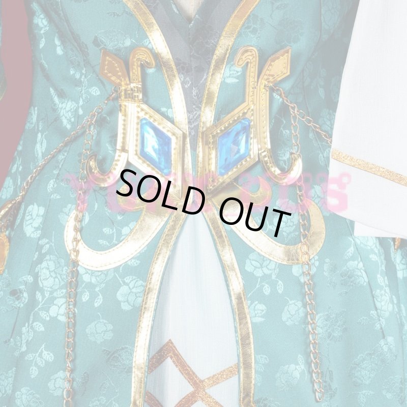 画像8: 原神 げんしん リサ 葉に隠れし芳名 コスプレ衣装 送料無料 (8)