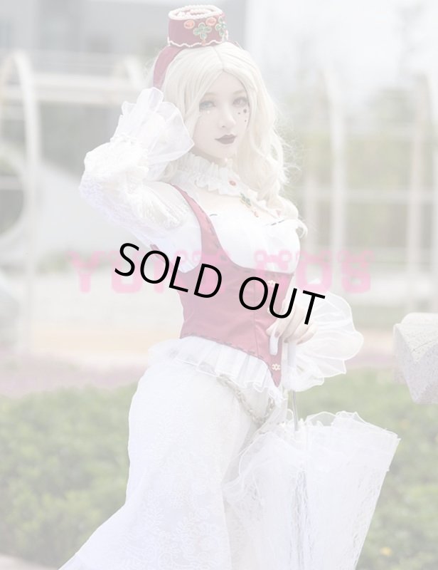 画像4: アイデンティティ 第五人格 心理学者 ライラ ホワイトデーテーマ衣装 コスプレ衣装 送料無料 (4)