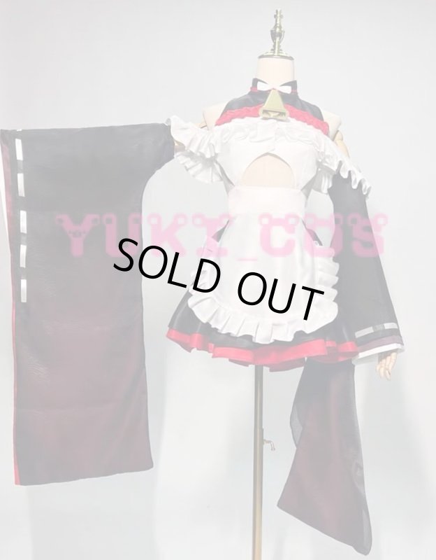 画像3: アズールレーン　アズレン　樫野　カシノ　メイド服　コスプレ衣装　送料無料 (3)