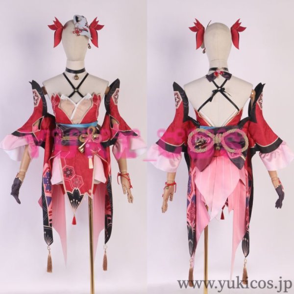Amazon.co.jp: [HAOJEE]崩壊：スターレイル 花火コスプレ 衣装 ハロウィンコスプレ 同人服  『マスク、髪飾り、靴、ウイッグ付き』崩壊：スターレイルコスプレ 全セット cosplay コスチューム 日常 文化祭 学園祭 変装 仮装 クリスマス  パーティ ハローウィン 