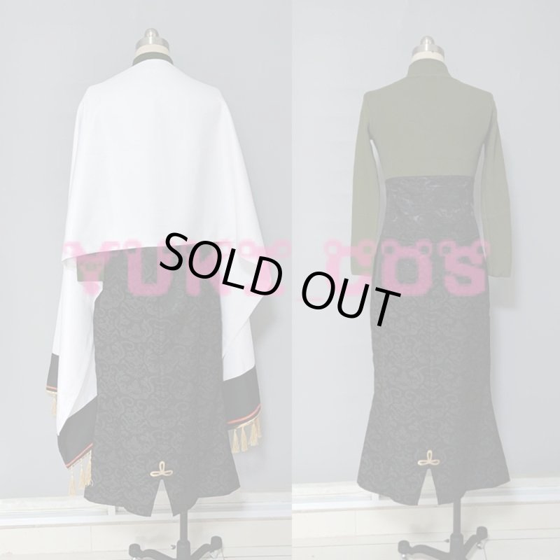 画像4: Vtuber  にじさんじ 白雪巴 しらゆきともえ Shirayuki Tomoe コスプレ衣装 送料無料 (4)