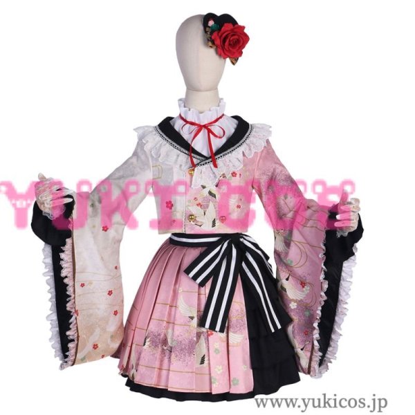 プロセカ　暁山瑞希　キティ　コスプレ衣装＋ウィッグフルセット 衣装+未セットウィッグ】暁山瑞希 キティ プロセカ コスプレ