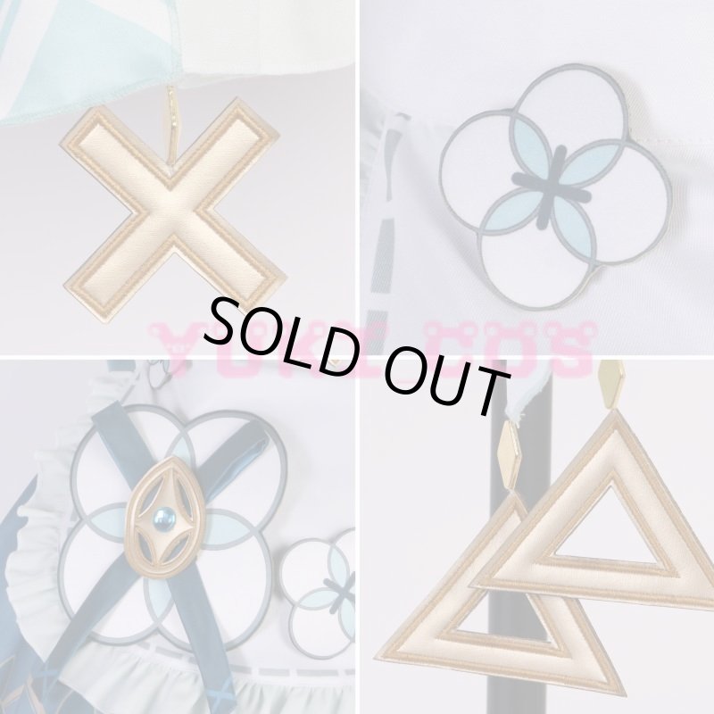 画像9: 原神　げんしん　Genshin　ファルザン　Faruzan　メイド服 　コスプレ衣装　送料無料 (9)