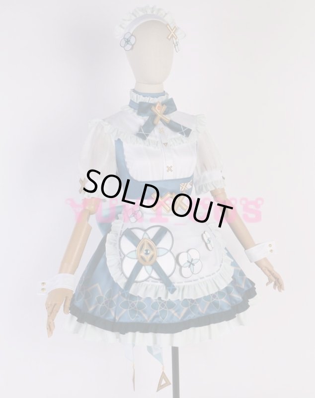 画像4: 原神　げんしん　Genshin　ファルザン　Faruzan　メイド服 　コスプレ衣装　送料無料 (4)