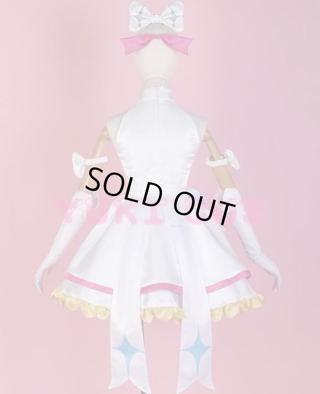 画像3: ひろがるスカイ！プリキュア　虹ヶ丘真白　にじがおかましろ　Cure Prism　キュアプリズム　コスプレ衣装　送料無料 (3)