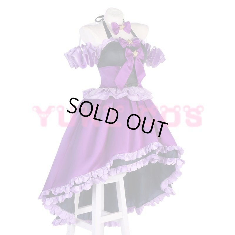画像4: しゅごキャラ!  つきよみうたう Tsukiyomi Utau アイドル服 コスプレ衣装 送料無料 (4)