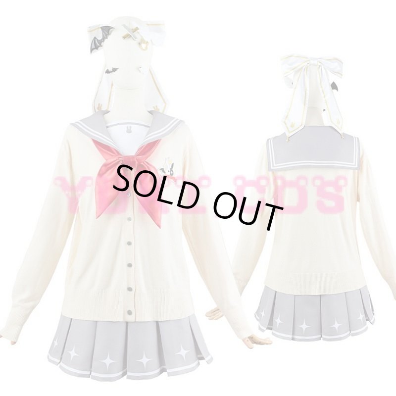 画像3: Vtuber にじさんじ 夜見れな よるみれな 制服 コスプレ衣装 送料無料 (3)