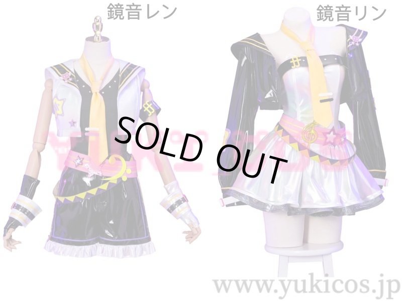 画像1: ボーカロイド　VOCALOID　Muse Dash×初音ミク　鏡音リン・レン　コスプレ衣装　送料無料 (1)