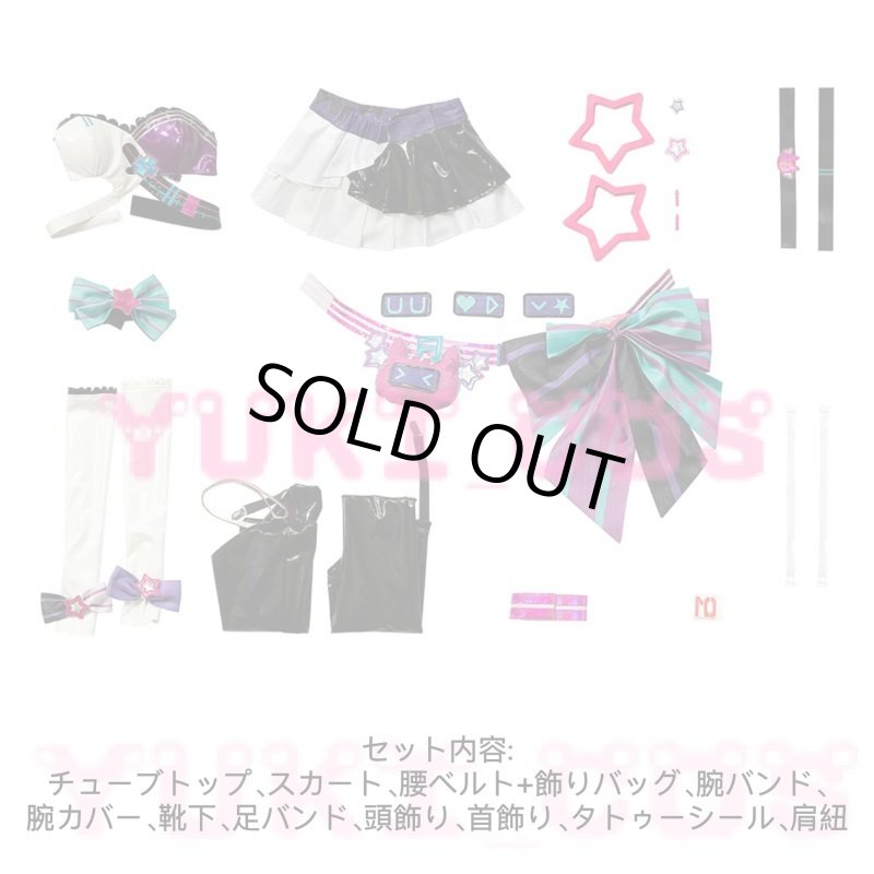 画像2: ボーカロイド VOCALOID Muse Dash×初音ミク 初音ミク はつねみく コスプレ衣装 送料無料 (2)