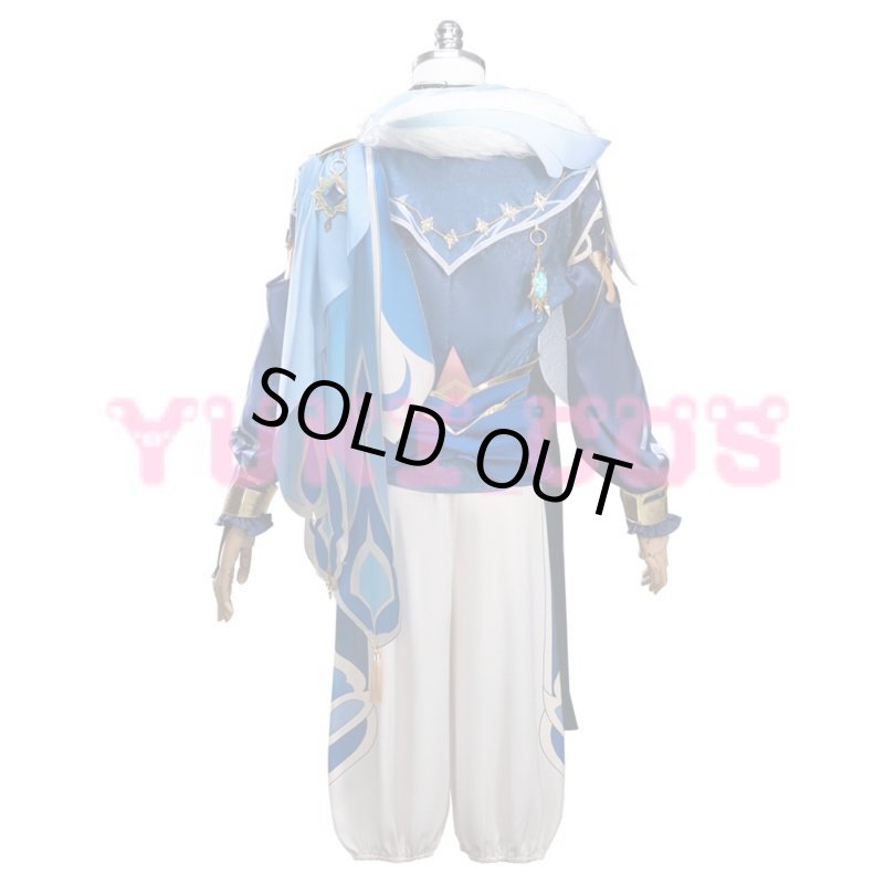画像3: 原神 げんしん Genshin ガイア・アルベリヒ Kaeya Alberich コスプレ衣装 送料無料 (3)