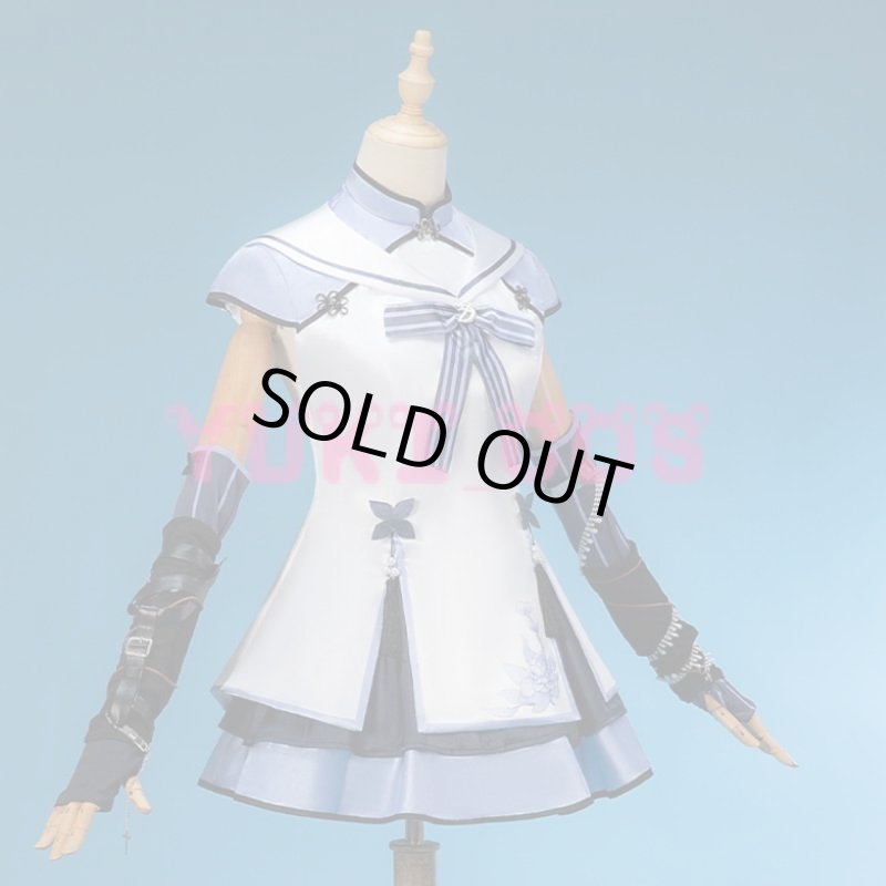 画像4: バーチャルYouTuber　Vtuber にじさんじ　東雪蓮　あずませれん　コスプレ衣装　送料無料 (4)