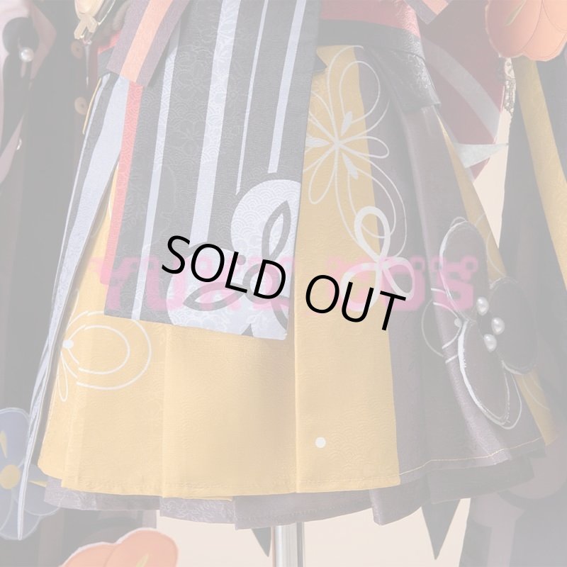 画像13: 原神 げんしん Genshin 千織 ちおり Chiori スプレ衣装 送料無料 (13)