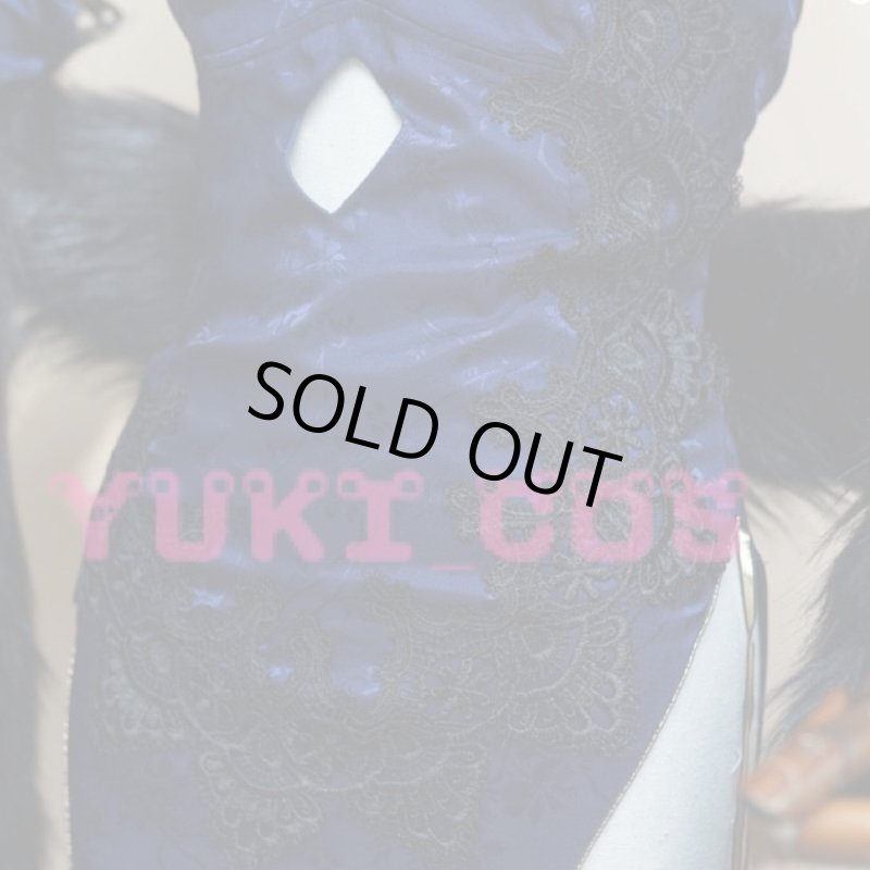 画像4: アズールレーン チェシャー 音楽絢爛ケットシー チャイナドレス コスプレ衣装 送料無料 (4)