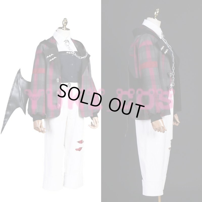 画像4: バーチャルYouTuber Vtuber にじさんじ 葛葉 6周年記念衣装  コスプレ衣装 送料無料 (4)