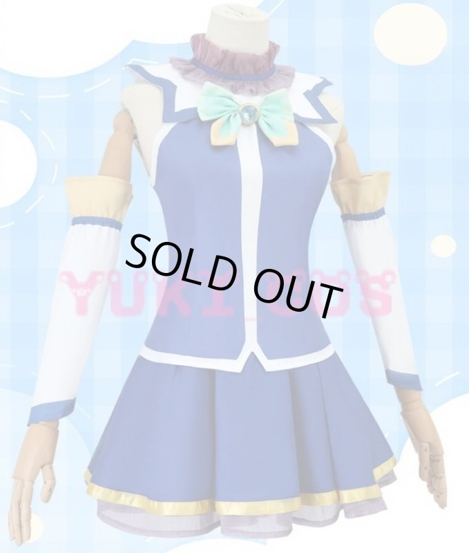 画像4: この素晴らしい世界に祝福を！　このすば　アクア　ゴッドブロー　コスプレ衣装　送料無料 (4)