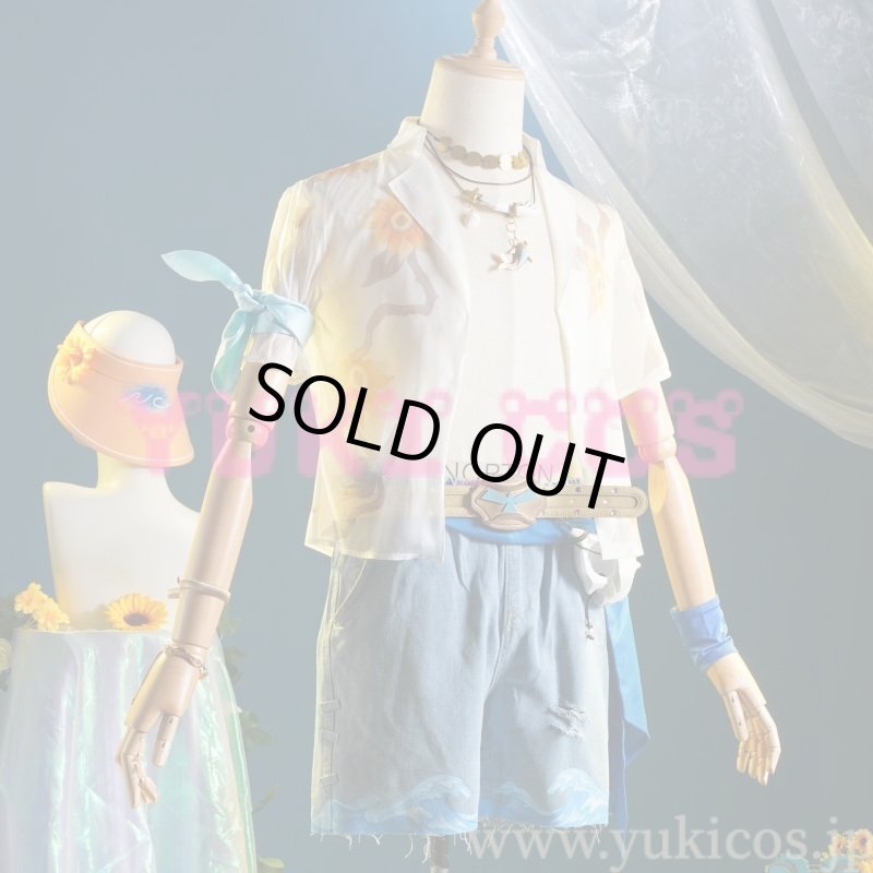 画像4: IdentityV 第五人格 アイデンティティV 探鉱者 UR衣装 サマーフリスビー コスプレ衣装 送料無料 (4)