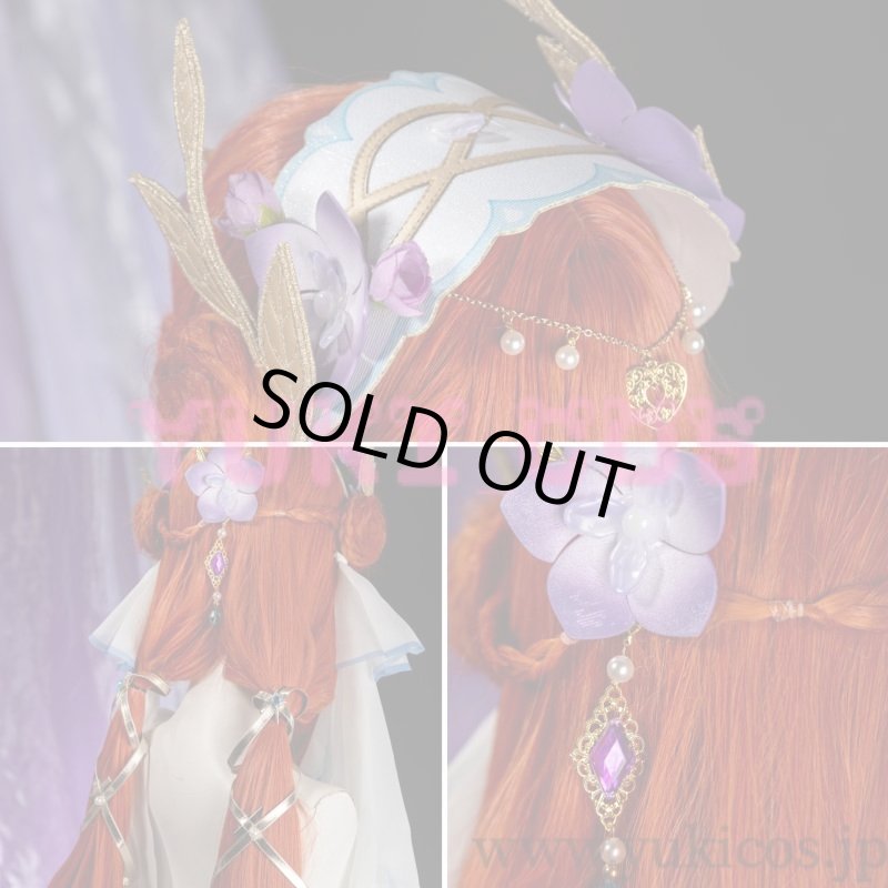 画像14: 原神 げんしん Genshin ニィロウ 東風はこぶ花の吐息 コスプレ衣装 送料無料  (14)