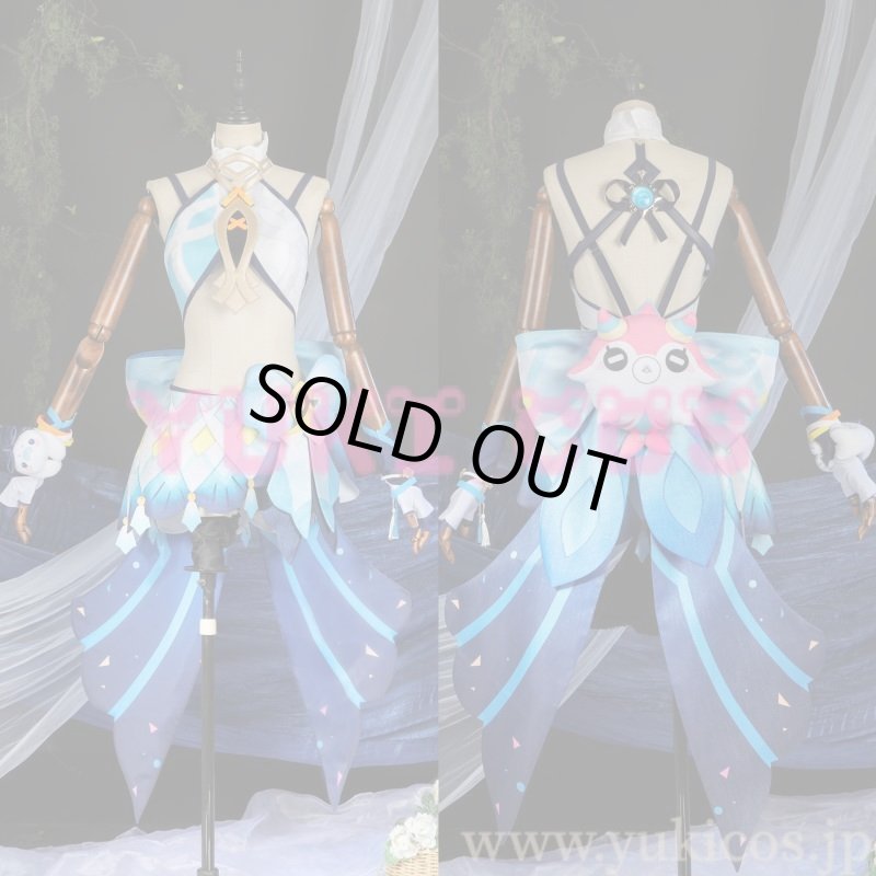 画像1: 原神　げんしん　Genshin　Mualani　ムアラニ　コスプレ衣装　送料無料 (1)