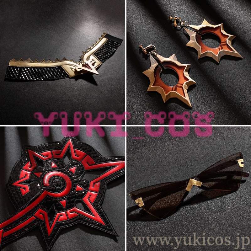 画像18: 原神 げんしん Genshin マーヴィカ 炎神 コスプレ衣装 送料無料 (18)