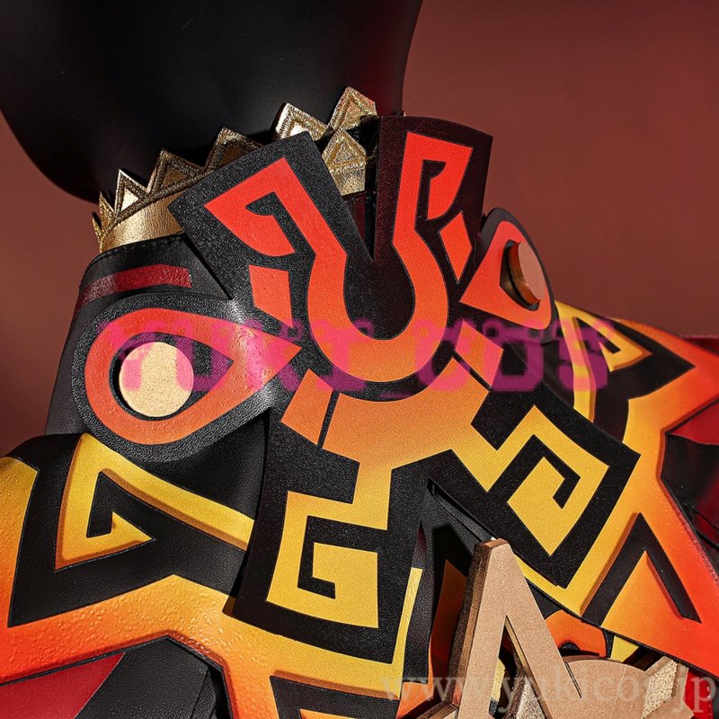 画像11: 原神 げんしん Genshin マーヴィカ 炎神 コスプレ衣装 送料無料 (11)