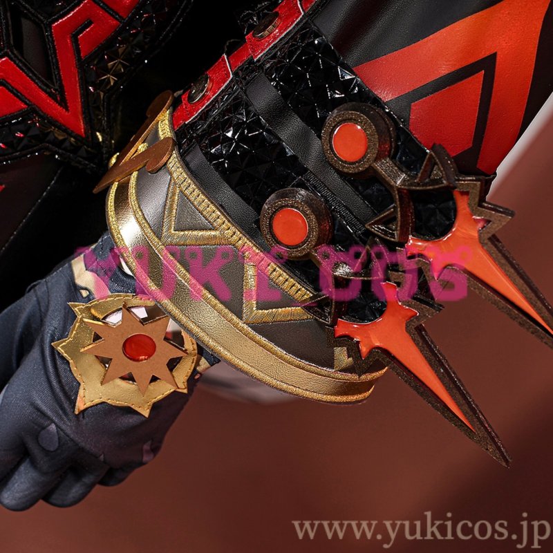 画像9: 原神 げんしん Genshin マーヴィカ 炎神 コスプレ衣装 送料無料 (9)